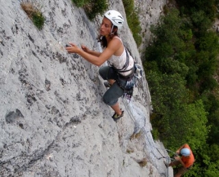 Escalada acompañada en Ariège 